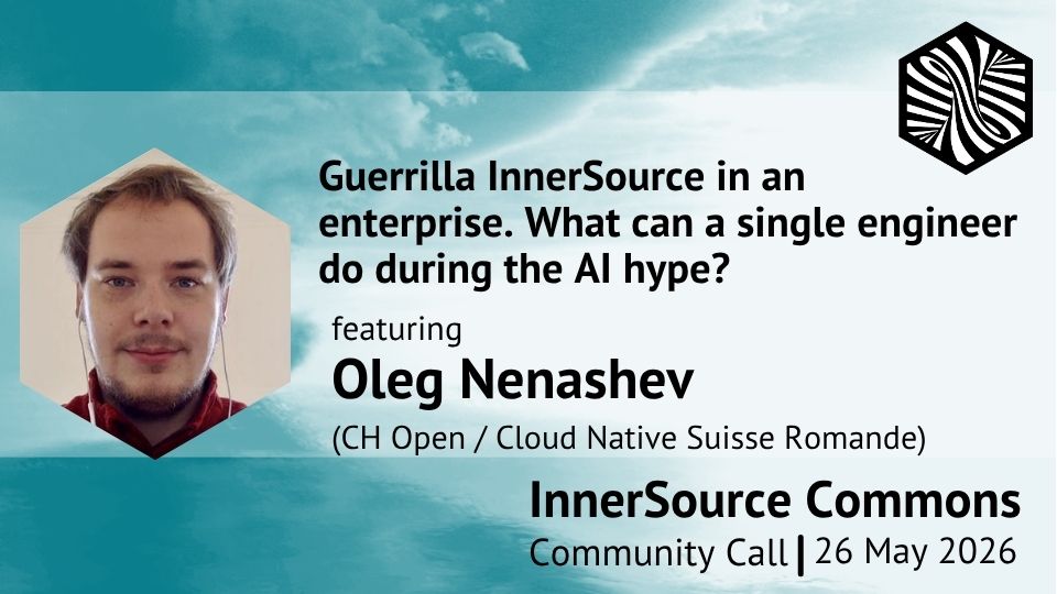 Guerrilla InnerSource in an enterprise. What can a single engineer do during the AI hype?